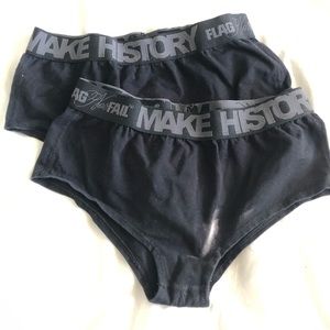 Flag Nor Fail Underwear / Intimidates (2) Sz Large